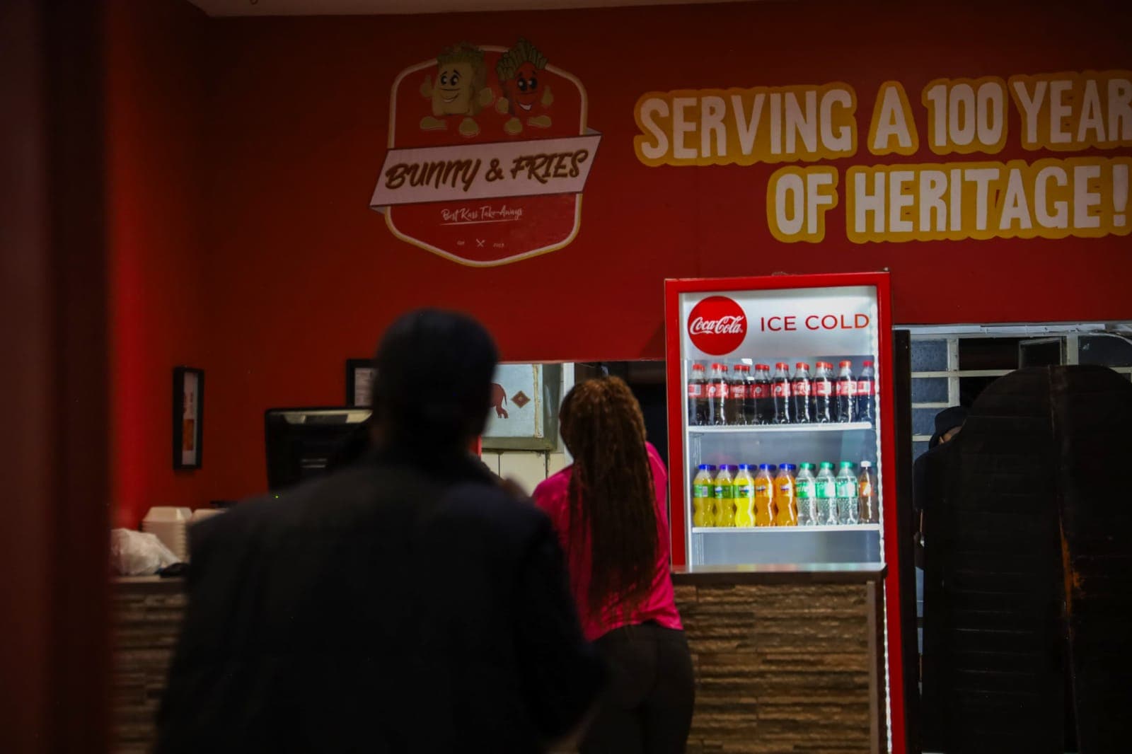 Inside the Bunny & Fries kitchen