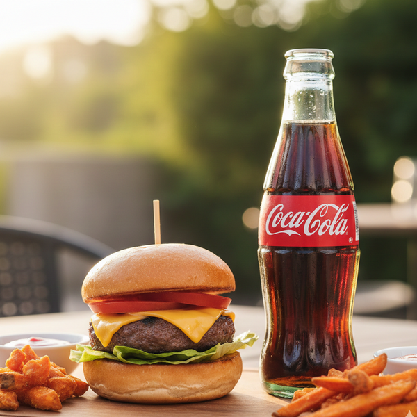 Snack Burger & Mini Coke